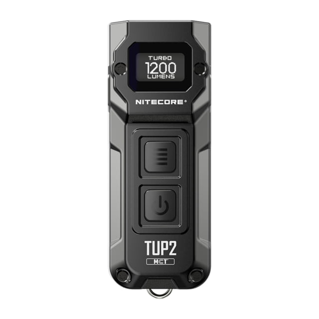 Nitecore TUP2 MCT Rechargeable Keychain EDC Lithium Ion 1200 Lumens LED Flashlight Black