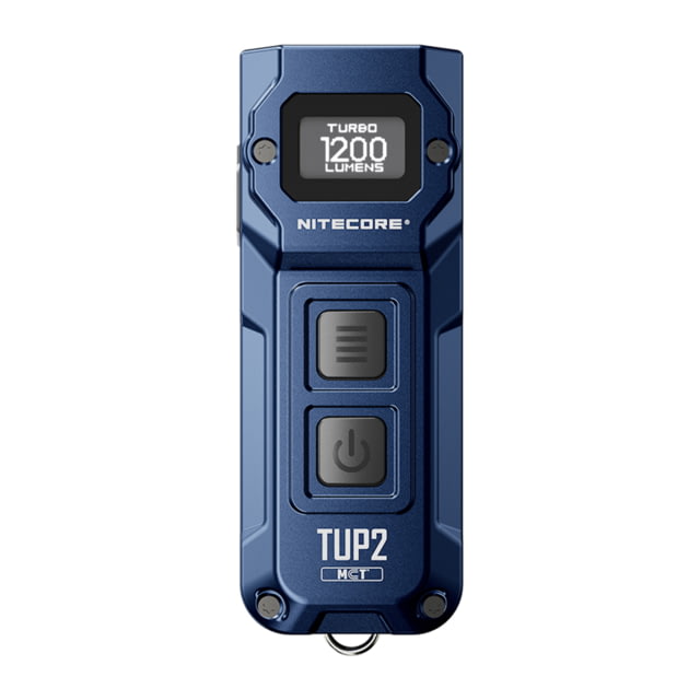Nitecore TUP2 MCT Rechargeable Keychain EDC Lithium Ion 1200 Lumens LED Flashlight Blue - Nitecore