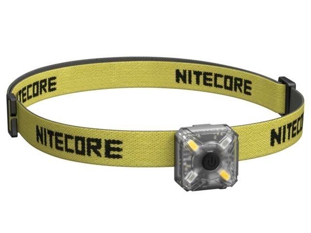Nitecore NU05 USB Rechargeable LED Headlamp 35 Lumens Li-ion Battery Pack Included Black - NITECORE