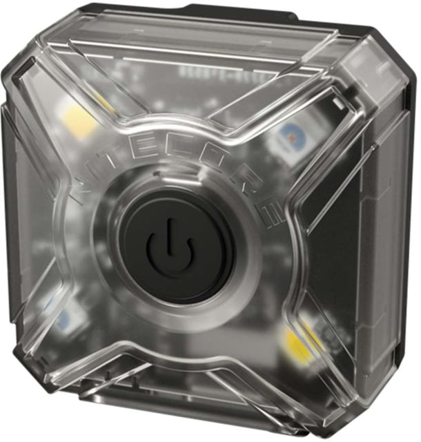 Nitecore NU05 v2 High Performance LED Rechargeable Red White Safety & Signal Light White/Red 40 Lumens Black - Nitecore