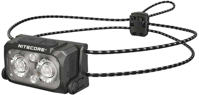 Nitecore NU25 MCT UL USB-C Rechargeable 400 Lumens LED Multi-Temperature Ultralight Headlamp Black - Nitecore