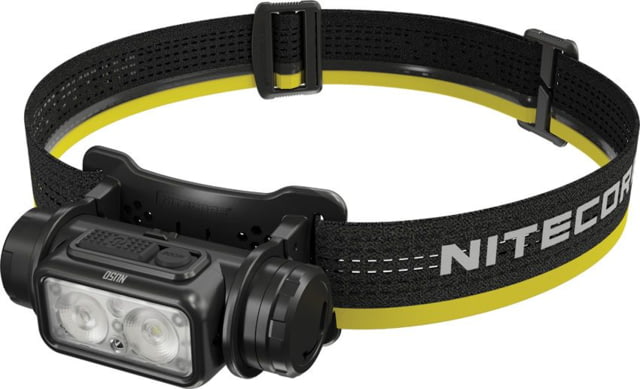 Nitecore NU50 Lightweight USB-C Rechargeable Headlamp 1400 Lumen Black - Nitecore