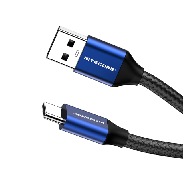 Nitecore UAC20 3.3ft USB Type C 3A Fast Charging Cable Blue 6952506493272 - NITECORE