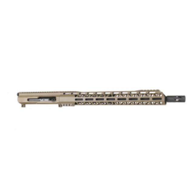 No Brand BC-15 5.56 NATO Right Side Charging FDE Cerakote Upper 16" Parkerized M4 Barrel 1:8 Twist Carbine Length Gas - Bear Creek Arsenal