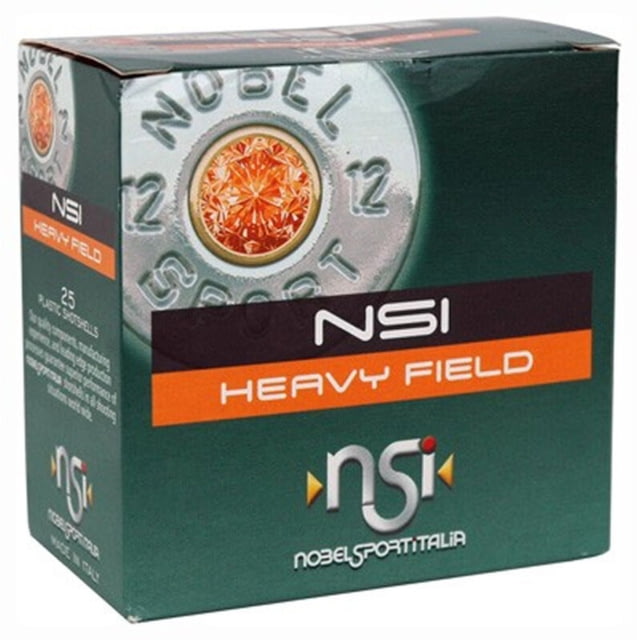 Nobelsport Heavy Field 20 Gauge 1oz 2-3/4in Shotgun Ammo 25 Rounds - Nobelsport