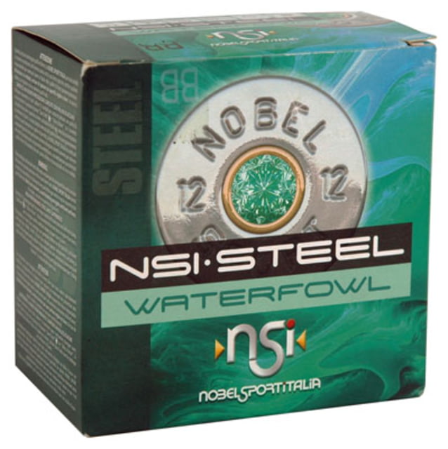 Nobelsport Nsi Steel Waterfowl 12 Ga 3'' 1450 Fps. 1-1/4oz Bb 25-pack - Nobelsport