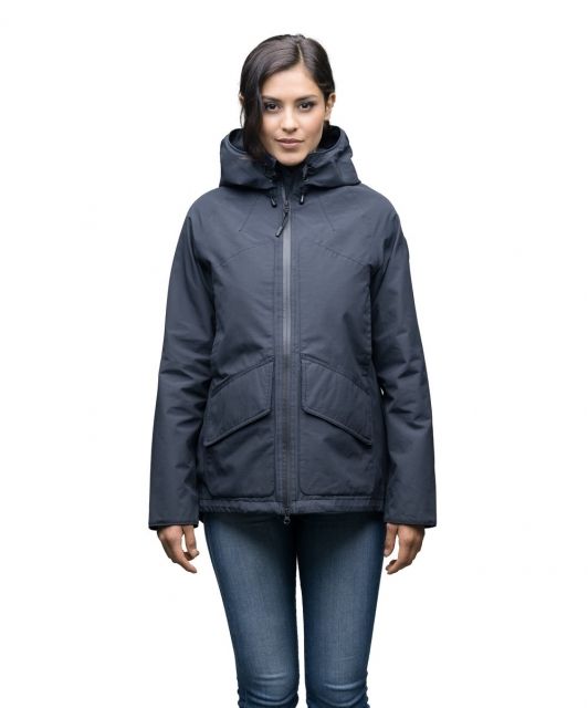 Nobis Harriet Rain Jacket - Women's Navy Large HARRIET-NAVY -L