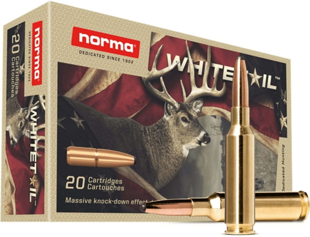 ma Whitetail 6.5mm Creedmoor 140gr Brass Cased Centerfire Rifle 20 Rounds Ammo