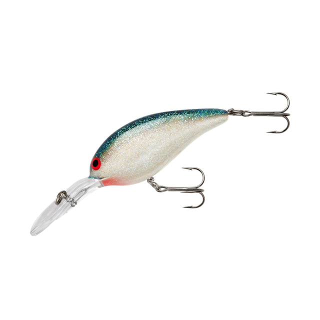 Norman Lures Deep Little N Crankbait 2.5ft 1/4oz Gel-Coat White/Green Fleck