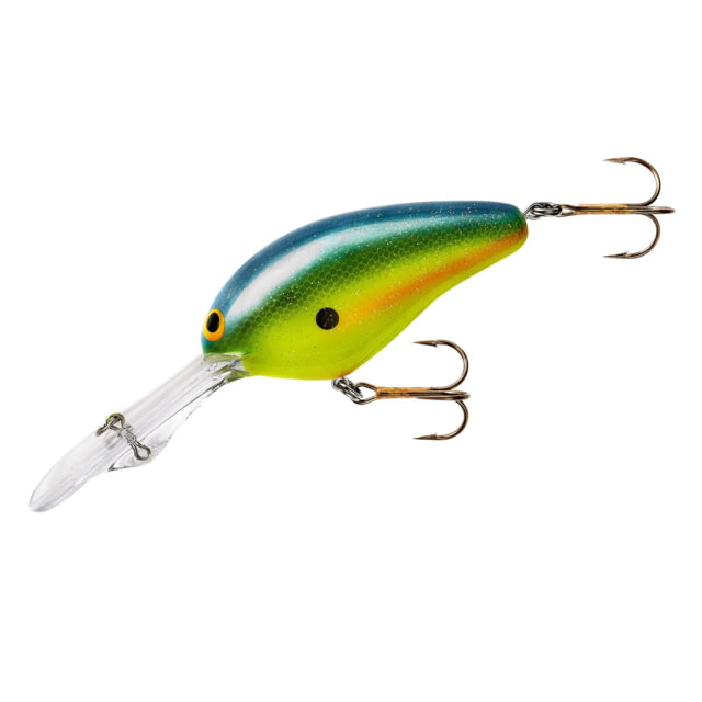 Norman Lures Double Deep Crankbait 3ft 5/8oz Gel-Coat Floating SX Shad Chartreuse