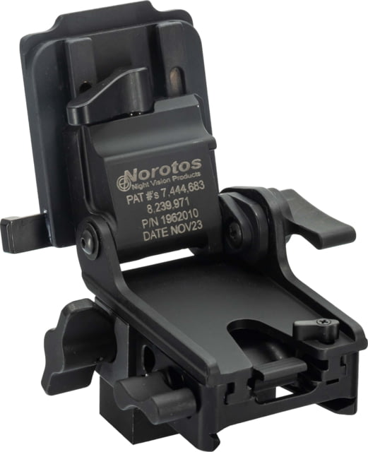 Norotos LoSto Helmet Mount Force-to-overcome PVS 7/14 & 15/18/21/31 Black One Size - Norotos