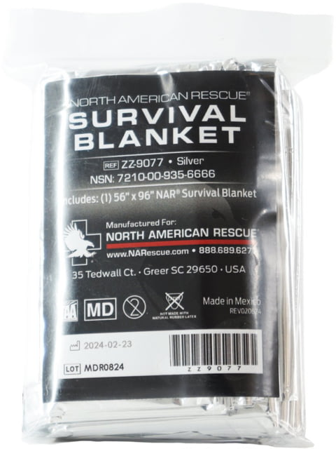 North American Rescue Rescue Blanket 56 X 96 Inch - North American Rescue