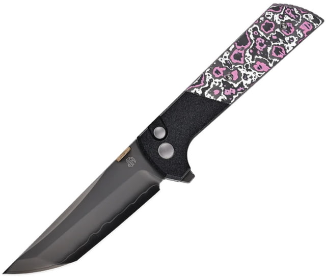 North Mountain Blade Chop 2 Button Lock Glow CF NMB - North Mountain Blade