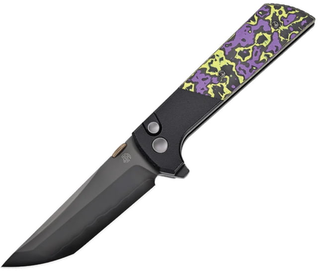 North Mountain Blade Chop 2 Button Lock Glow CF NMB - North Mountain Blade