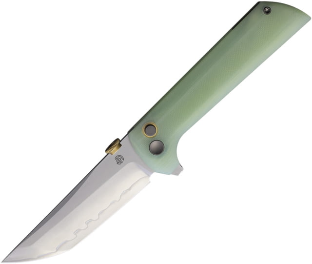 North Mountain Blade Chop 2 Button Lock Jade NMB - North Mountain Blade