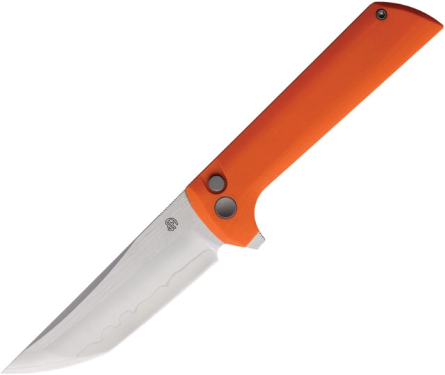 North Mountain Blade Chop 2 Button Lock Orange NMB - North Mountain Blade