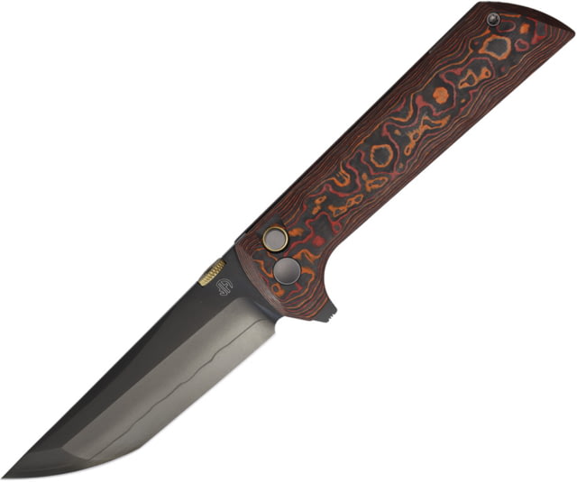 North Mountain Blade Chop 2 Button Lock Org CF NMB - North Mountain Blade