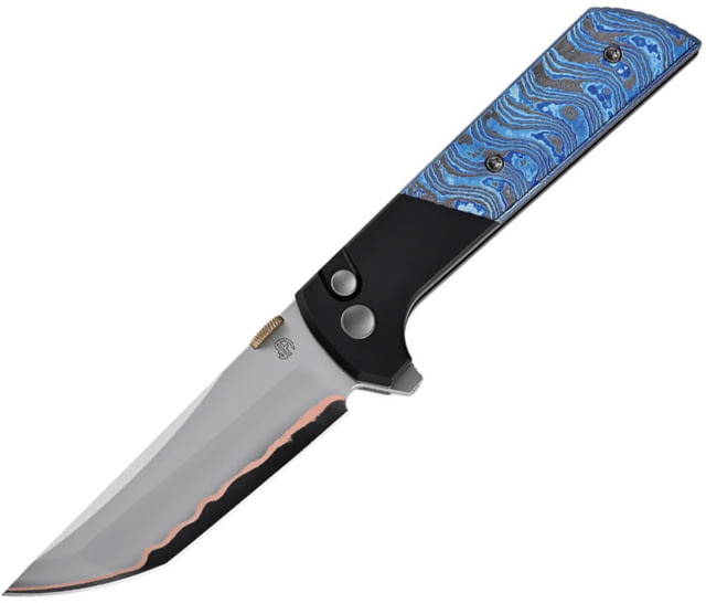 North Mountain Blade Chop 2 Button Lock Zircon NMB - North Mountain Blade