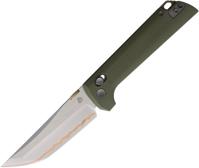 North Mountain Blade Chop 2 Crossbar Lock Grn NMB - North Mountain Blade