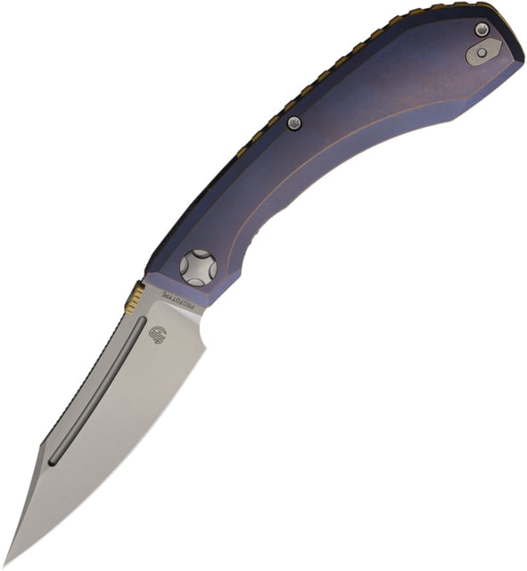 North Mountain Blade Redeemer Framelock Ti Purple NMB - North Mountain Blade
