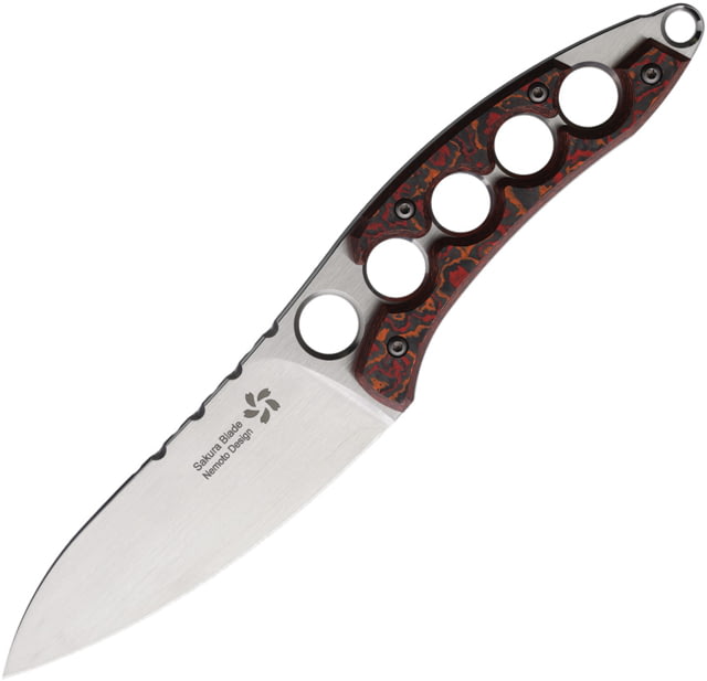 North Mountain Blade Shura Fixed Blade Red NMBSHURARD - North Mountain Blade