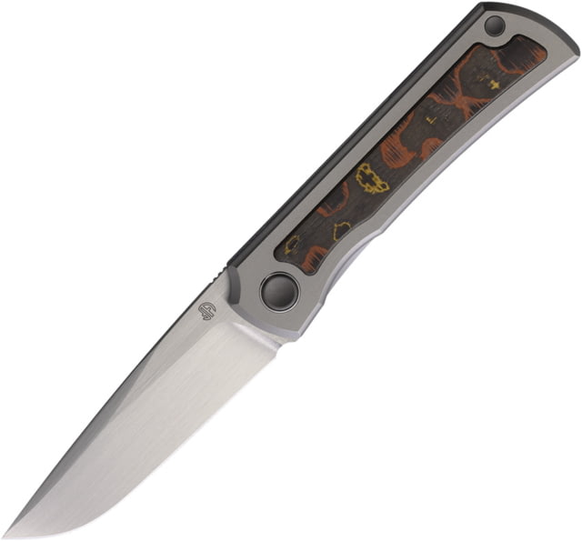 North Mountain Blade Sun Framelock Ti CF NMB - North Mountain Blade