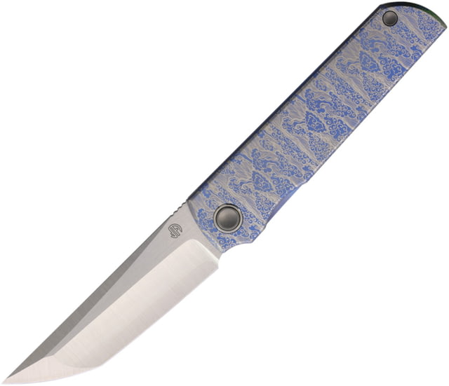 North Mountain Blade Zen Framelock Ti Blue NMB - North Mountain Blade