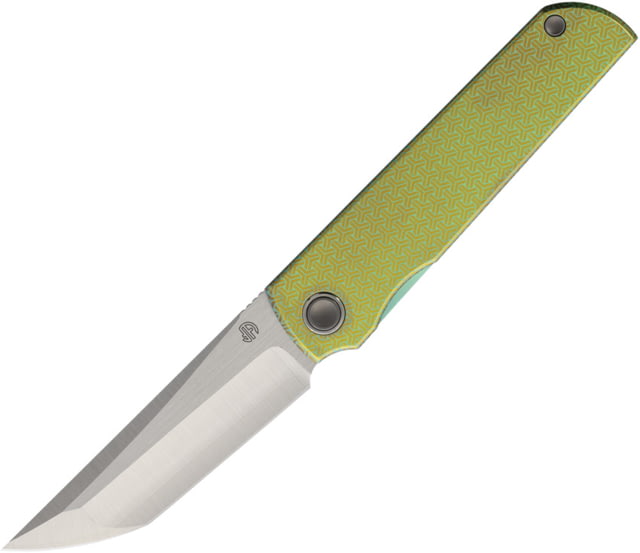 North Mountain Blade Zen Framelock Ti Gold NMB - North Mountain Blade