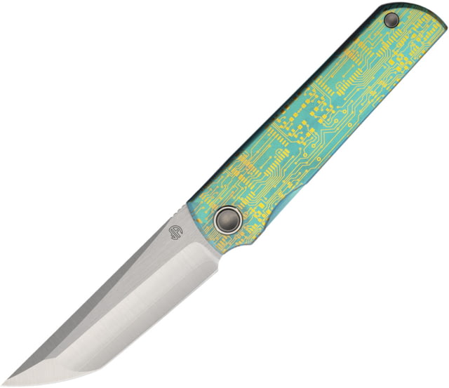 North Mountain Blade Zen Framelock Ti Teal NMB - North Mountain Blade
