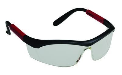 North Safety Products/Haus Glasses Tornado Blk Clr Lens  Unit Package of 10 - North Safety Products/Haus