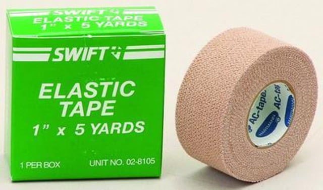 North Safety Products/Haus Tape Elastic 1 X 5 Yd 0 Unit EA - North Safety Products/Haus
