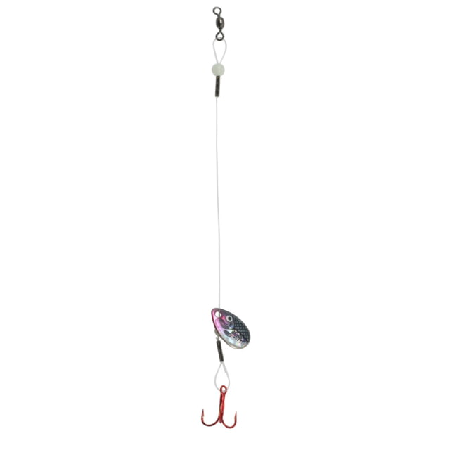 Northland Fishing Tackle 7in Bionic Fluoro Pred Rig Silver Shiner #8