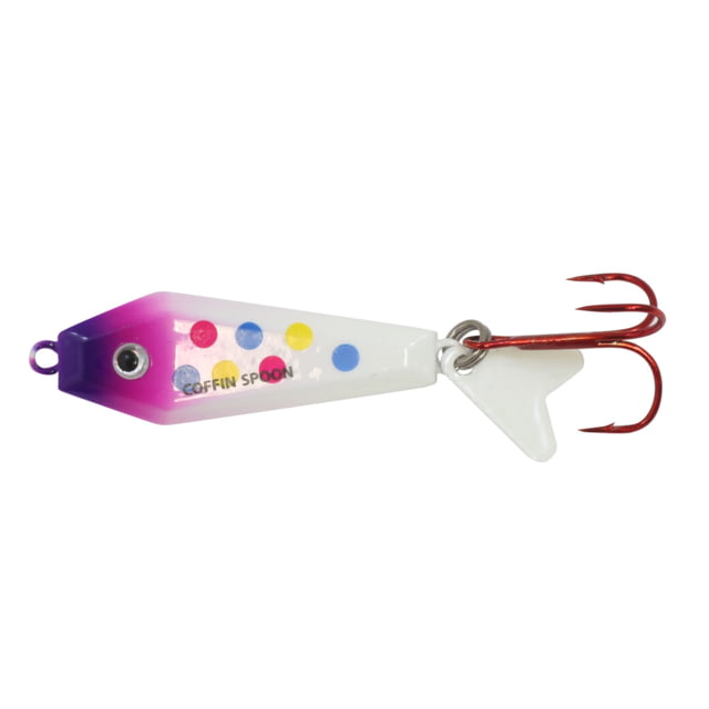 Northland Fishing Tackle Buck-Shot Coffin Spoon Purple Wonder 1/8 oz