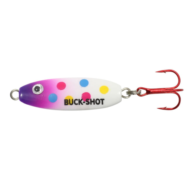 Northland Fishing Tackle Buck-Shot Rattle Spoon Purple Wonder 3/4 oz