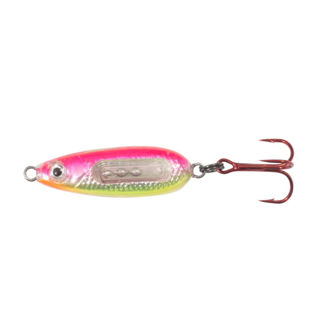 Northland Fishing Tackle Glass Buck-Shot Spoon Pink Silver 1/8 oz
