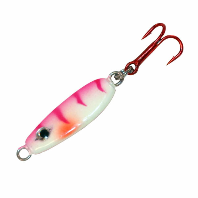 Northland Fishing Tackle UV Forage Minnow Spoon Pink Tiger 1/8 oz
