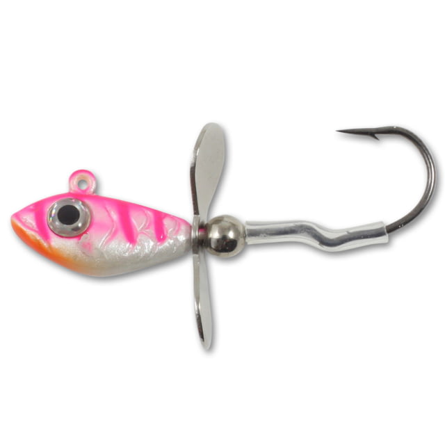 Northland Fishing Tackle UV Whistler Jig UV Pink Tiger 3/8oz