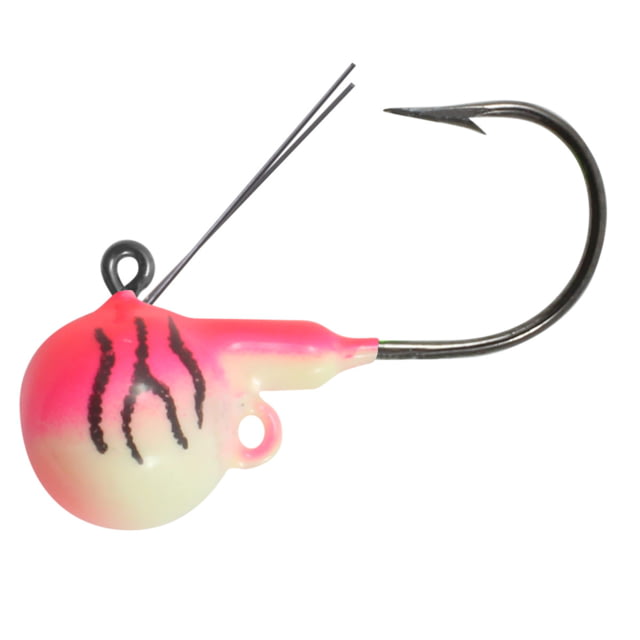 Northland Fishing Tackle Weedless Fire-Ball Jig UV Pink Tiger 1/8oz