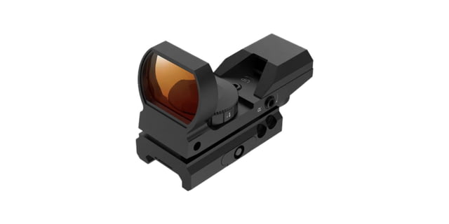 Northtac MVR 1x Red Dot Reflex Sight Mil Dot Reticle Red Illumination Black - Northtac