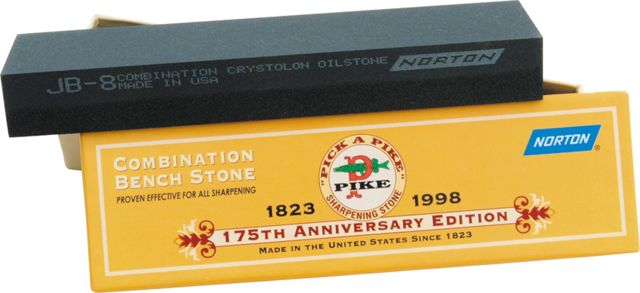 Norton Pike Crystolon 175th Anniversary Stone 1in. x 2in. x 8in. NTJB8 - Norton