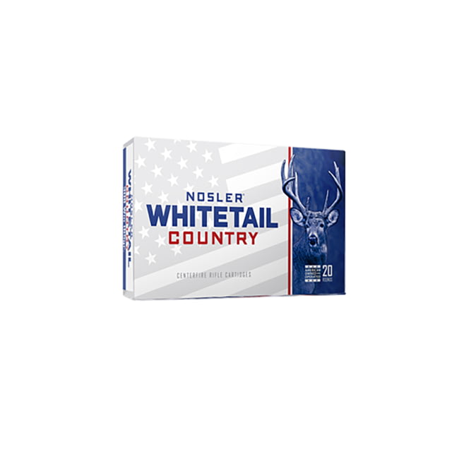 Nosler Whitetail Country 308 Win 150 Grain Solid Base Rifle Ammo 20 Rounds 1102879 ler Whitetail Country 308 Win 150 Grain Solid Base Rifle 20 Rounds 1102879 Ammo