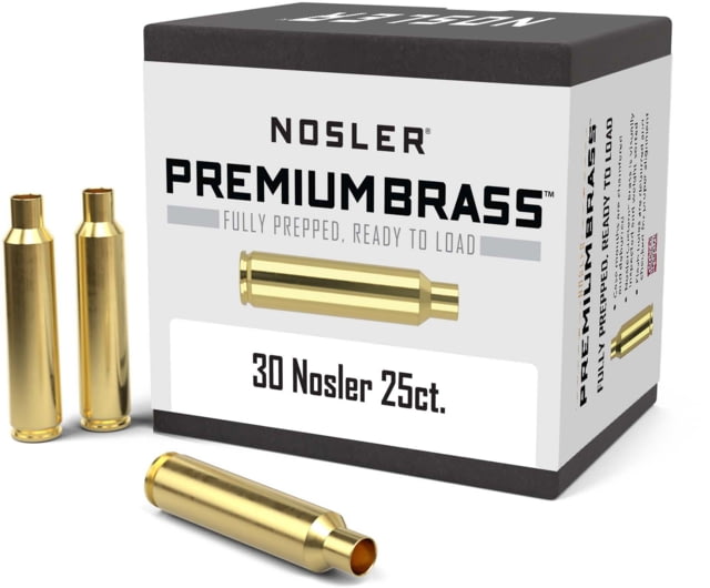 Nosler Custom Rifle Brass .30 Nosler 25ct
