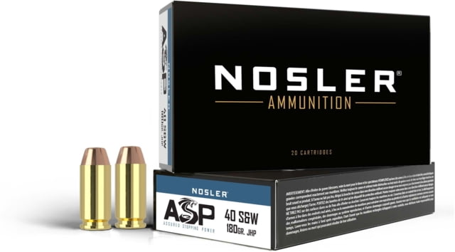 ler ASP 10mm 180 Grain Jacketed Hollow Point Brass Cased Cased Pistol 50 Rounds Ammo