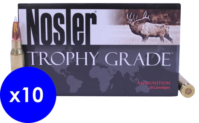 ler Trophy Grade .308 Winchester 165 Grain AccuBond Brass Cased Centerfire Rifle 200 Rounds Ammo