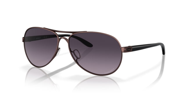 Oakley Feedback Sunglasses Satin Grenache Prizm Black Gradient Prizm Black Gradient