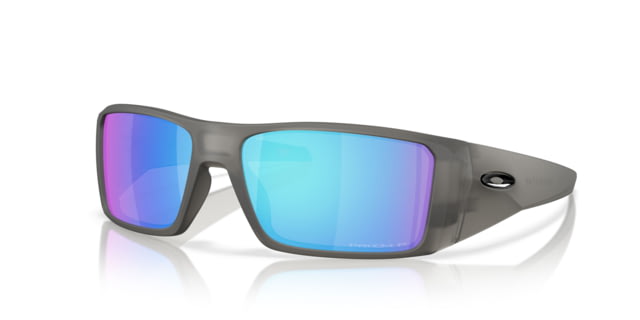 Oakley Heliostat Sunglasses Matte Grey Smoke PRIZM Sapphire Polarized PRIZM Sapphire Polarized - Oakley