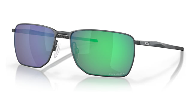 Oakley OO4142 Ejector Sunglasses - Men's Satin Light Steel Frame Prizm Jade Lens 58 - Oakley