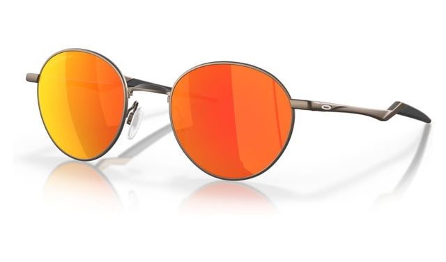 Oakley OO4146 Terrigal Sunglasses - Men's Satin Pewter Frame Prizm Ruby Polarized Lens 51 - Oakley