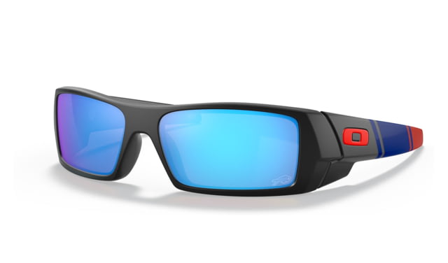 Oakley OO9014 Gascan Sunglasses - Men's BUF Matte Black Frame Prizm Sapphire Lens Asian Fit 60 - Oakley