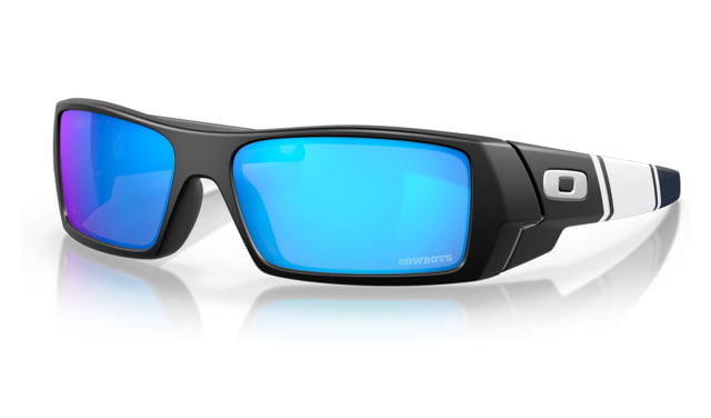 Oakley OO9014 Gascan Sunglasses - Men's DAL Matte Black Frame Prizm Sapphire Lens 60 - Oakley